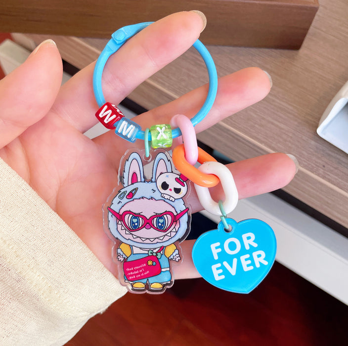 Wholesale Cute  Keychain Pendant Cartoon Backpack Accessories