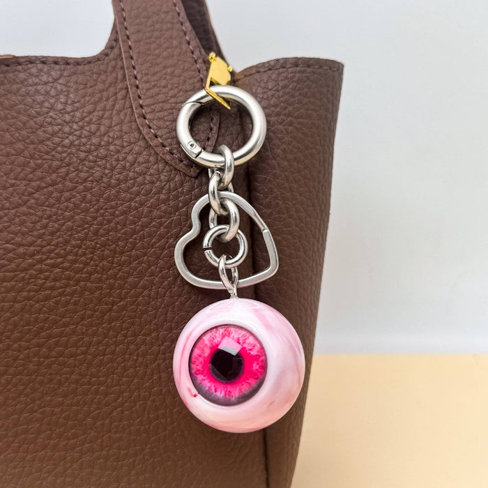 Wholesale Resin evil eye keychains