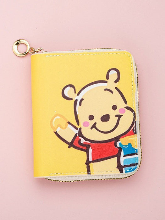 Wholesale Cartoon Short 30%  Folding Wallet Card Bag Coin Purse Multi-card Wallet