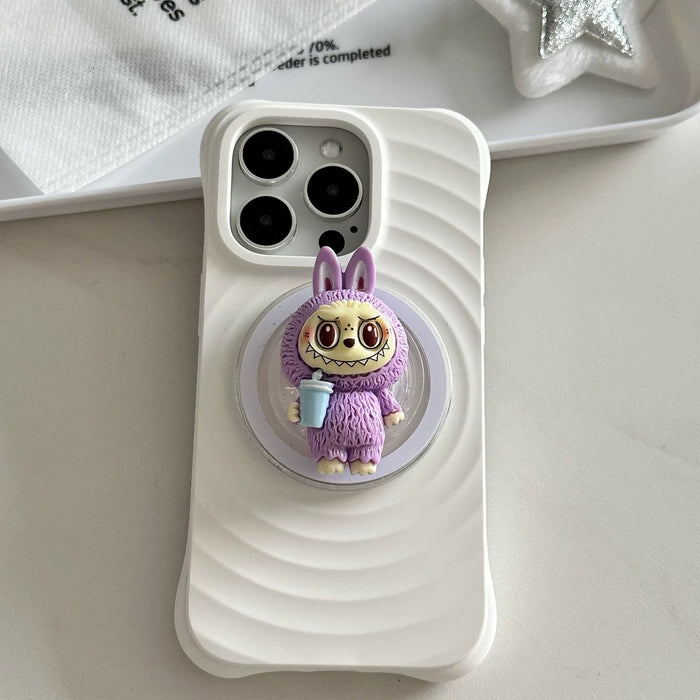 Wholesale Resin 3D Fabric Phone Airbag Stand