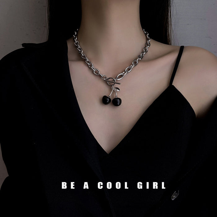Wholesale Titanium steel necklace versatile high-end sweater chain accessories collarbone chain accessories