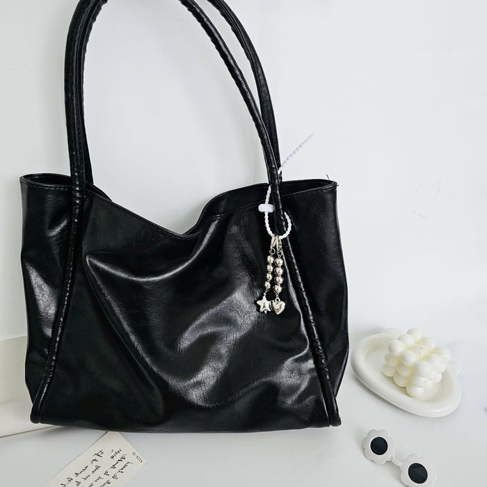 Wholesale silver Star Love Bag Hanging Chain Niche Chain Mobile Phone Pendant