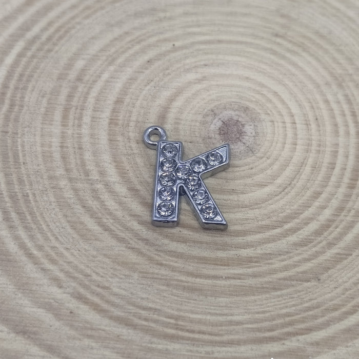 Wholesale Diamond letter pendant personality clavicle chain clothing luggage alloy jewelry accessories