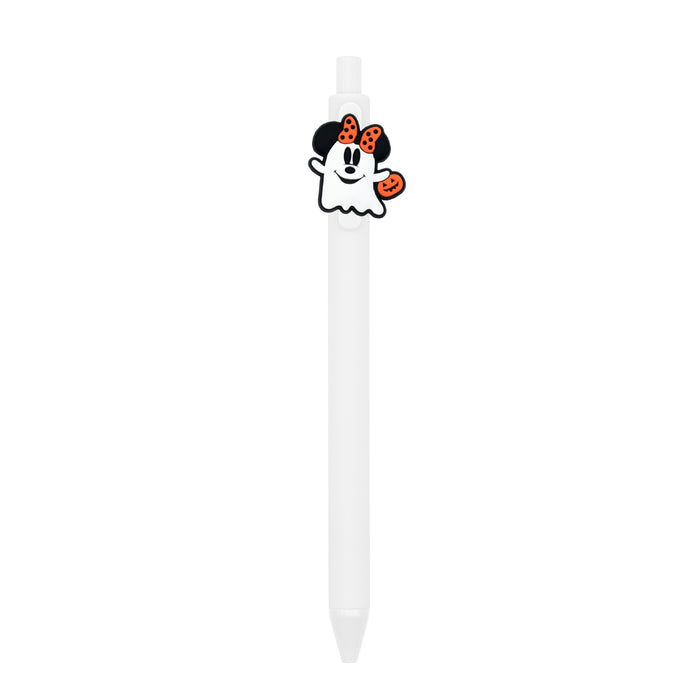 Wholesale  Ghost Polka Dot PVC Soft Gel Retractable Ballpoint Pen MOQ≥10