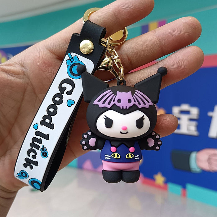 Wholesale PVC Cartoon Doll Keychain JDC-KC-KuangK021