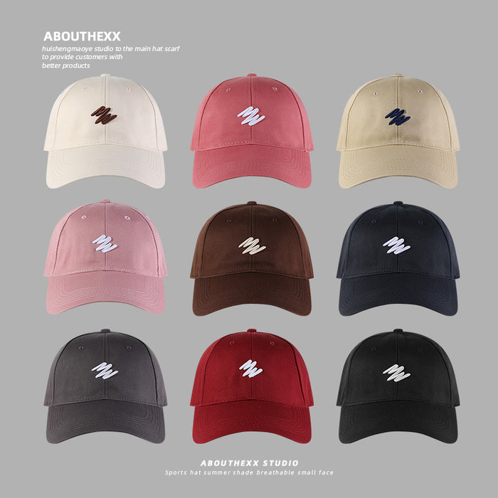 Wholesale Big head circumference hat with large depth and wide brim, baseball cap, versatile duckbill cap, sun protection and sunshade hat