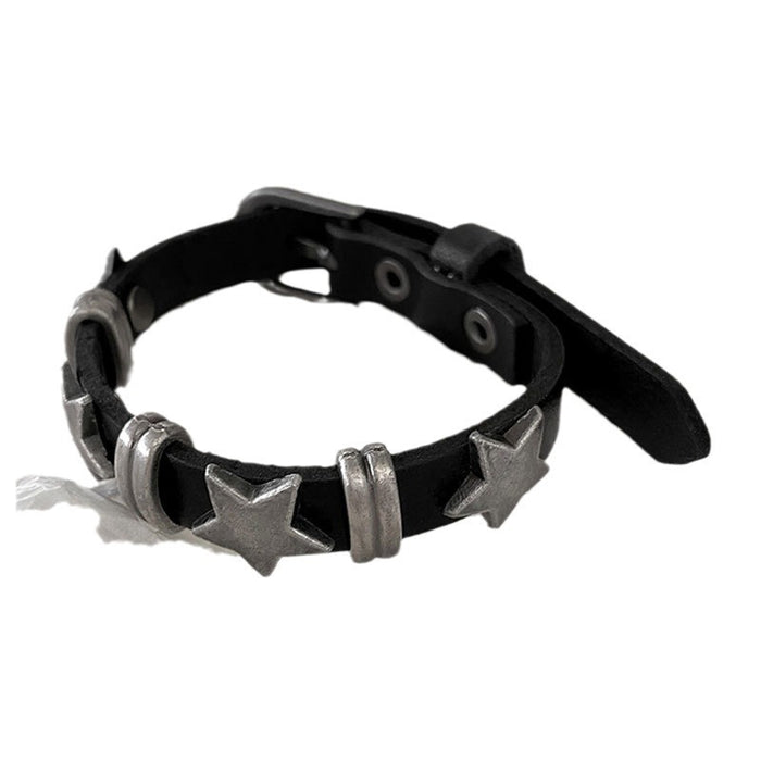 Wholesale Niche Bracelet Punk Exquisite Trendy Broken Silver Hundred Handheld Jewelry