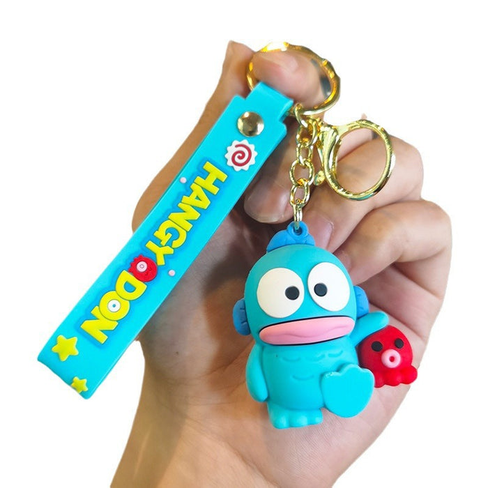 Wholesale Cartoon Doll Silicone Keychain JDC-KC-Tingm273