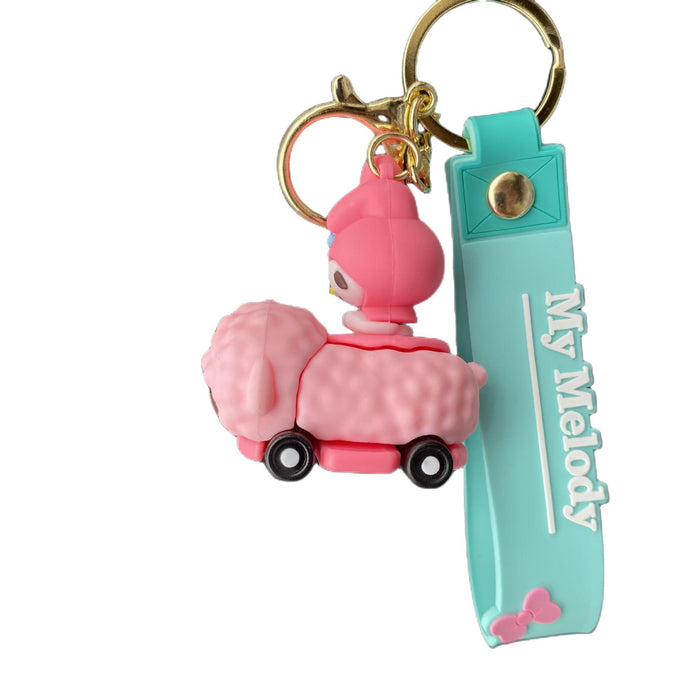 Wholesale Cartoon Doll Silicone Keychain JDC-KC-MingT068