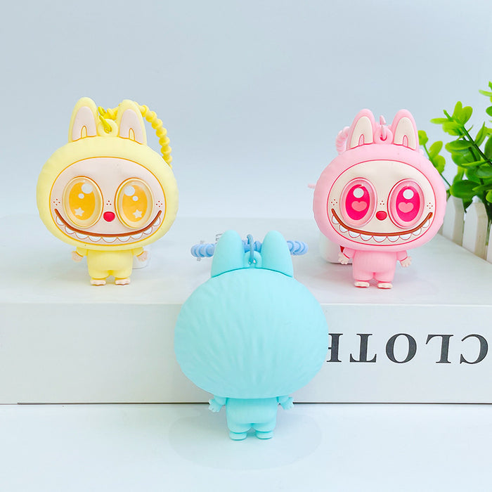 Wholesale Exploding Eyes Pinch Cartoon  Keychain Cute Bag Pendant Gift