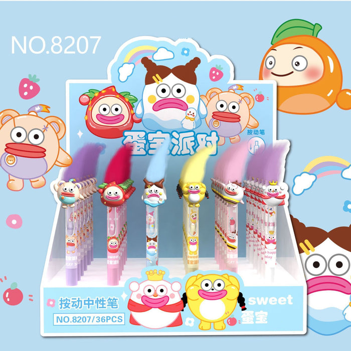 Wholesale Push Pen Color Value Stationery Gel Pen