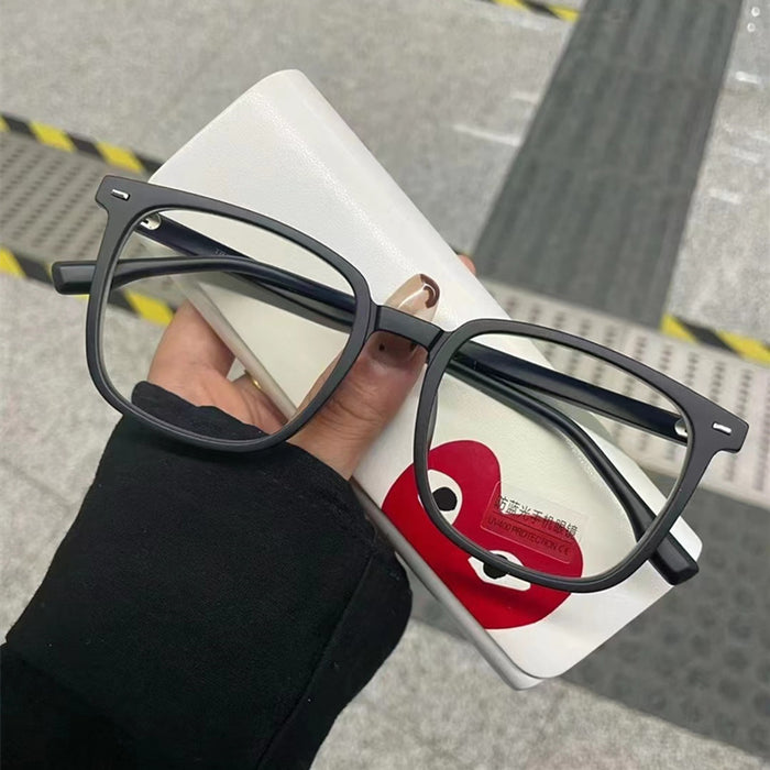 Wholesale Anti blue light sunglasses with flat frame and large frame