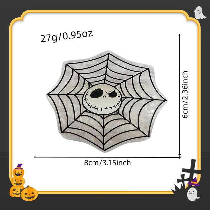 Wholesale  hair clip,   web,  grabbing clip,  funny skeleton,   hair accessory