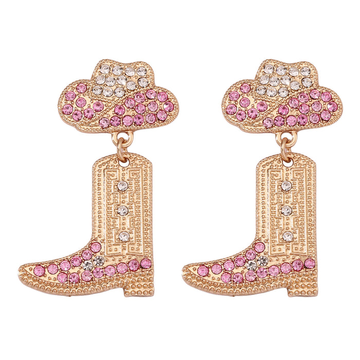 Wholesale boots elegant light luxury high-end design versatile fashion earrings earrings earrings