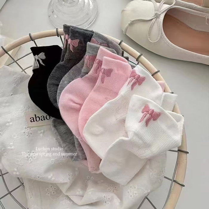Wholesale Socks, short socks, low cut, cute bow tie, short tube socks