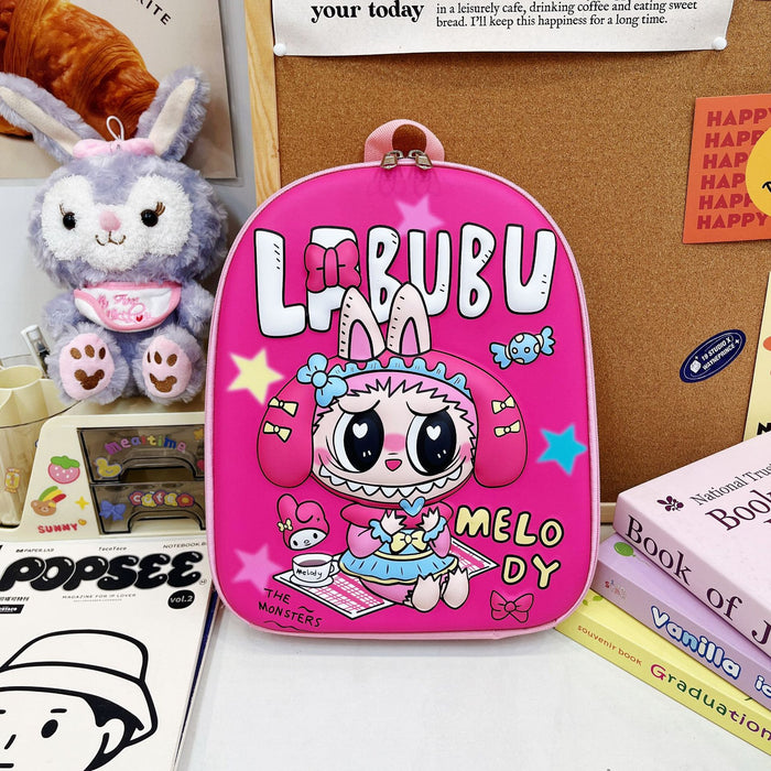 Wholesale Bag Cloth Backpack for Boys and Girls Kindergarten School Bag Baby Cartoon Hard Shell Bag
