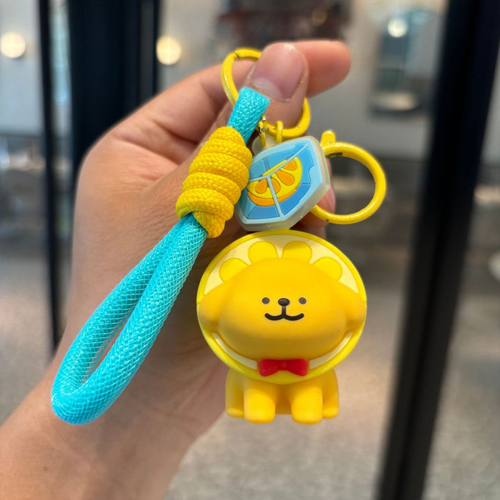Wholesale Cute puppy  keychain schoolbag pendant