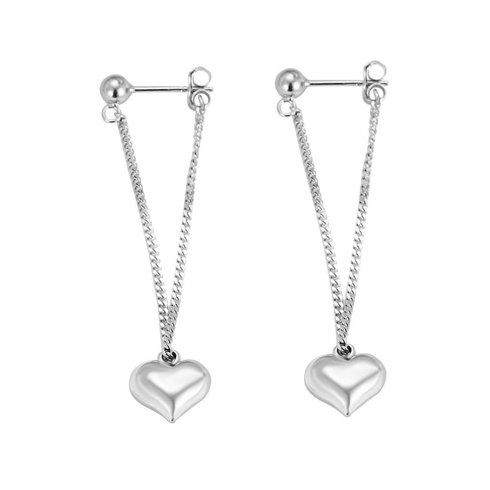 Wholesale Advanced Love Earrings, Simple Love Earrings, Sweet Ear Accessories