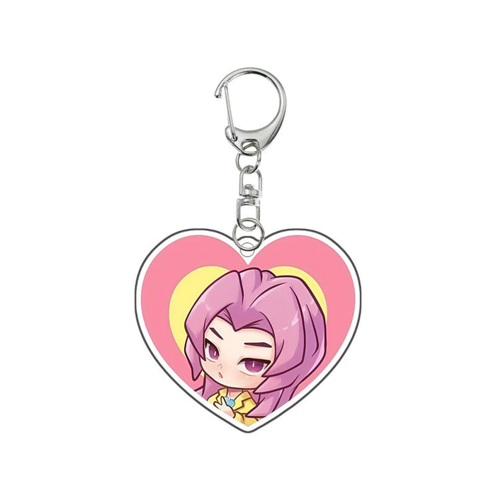 Wholesale K-pop  Anime-themed acrylic keychain pendant,  backpack student gift