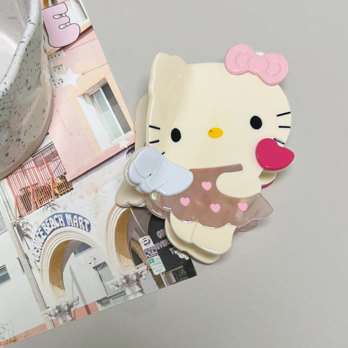 Wholesale Acetic Acid Simple Cartoon Animation Hair Clips