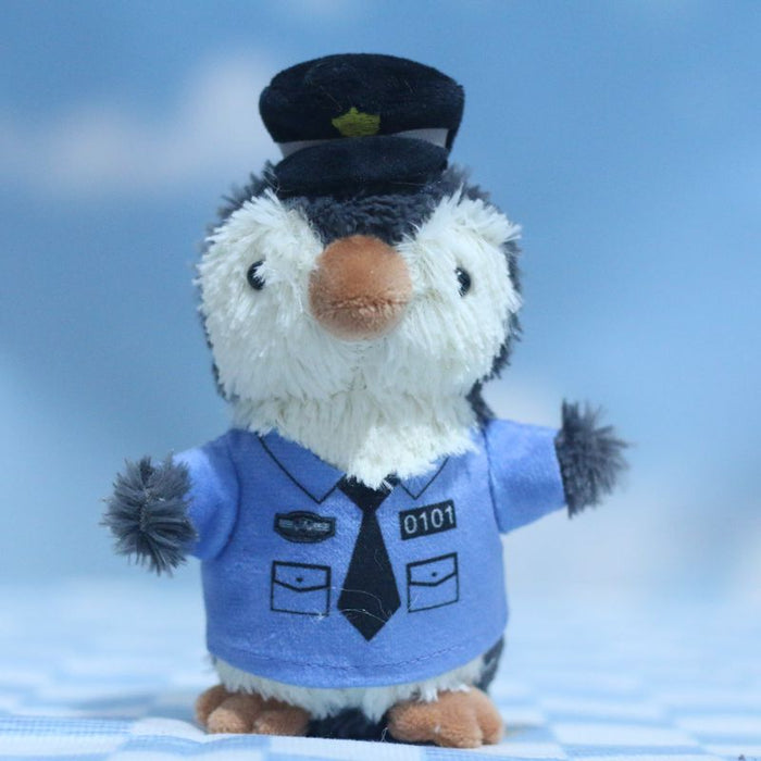 Wholesale Penguin Pendant Plush Toy Peanut Doll Bag Keychain Doll