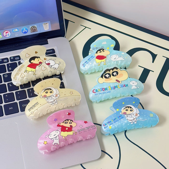 Wholesale Cute Cartoon Print kids Shark Hair Clips