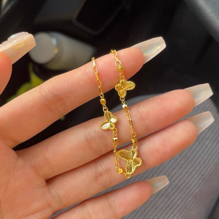 Wholesale Butterfly Bracelet Women's New Fashionable and Exquisite Handmade with High Grade and Simple Style Bracelet