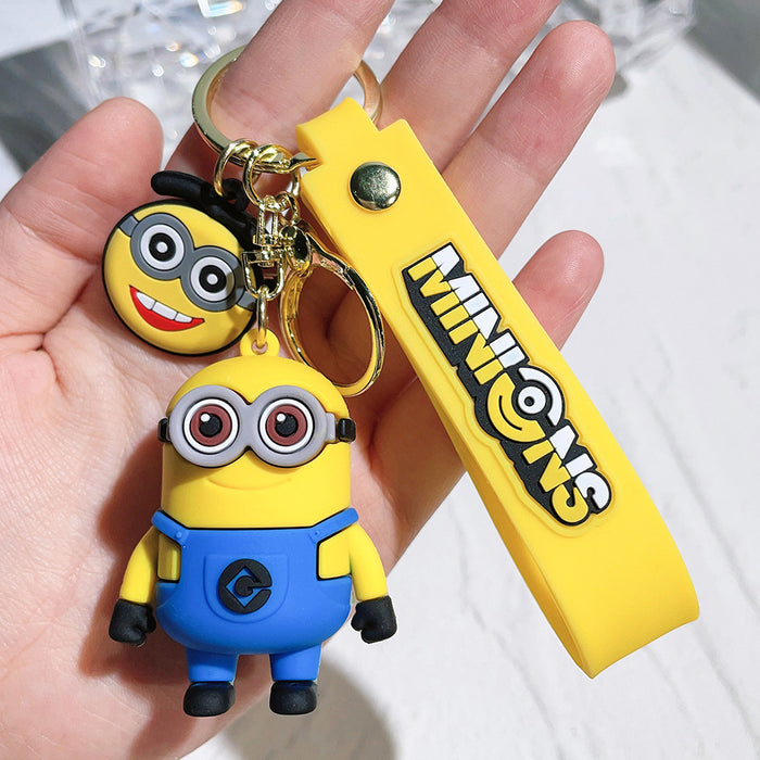 Wholesale Cartoon Silicone Doll Keychain JDC-KC-QiChao043