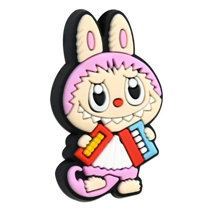 Wholesale beaded soft rubber beads diy material beaded pen accessories loose beads perforated handmade bracelet scorched beads