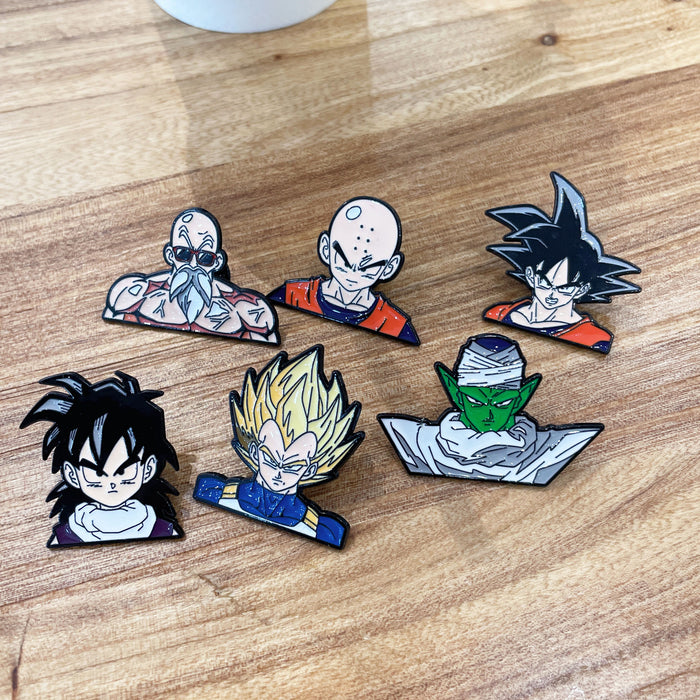 Wholesale Anime badge cartoon metal badge decoration