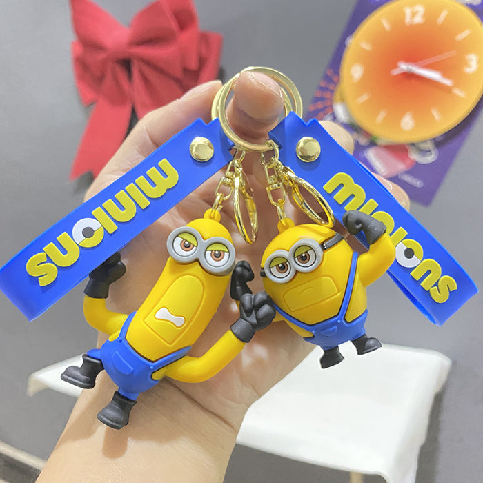 Wholesale Cute keychain pendant cartoon car keychain ornament