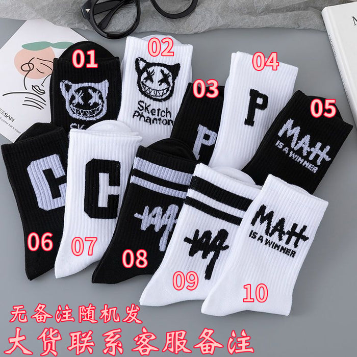 Wholesale Socks women' s sports socks cotton socks white stockings autumn and winter