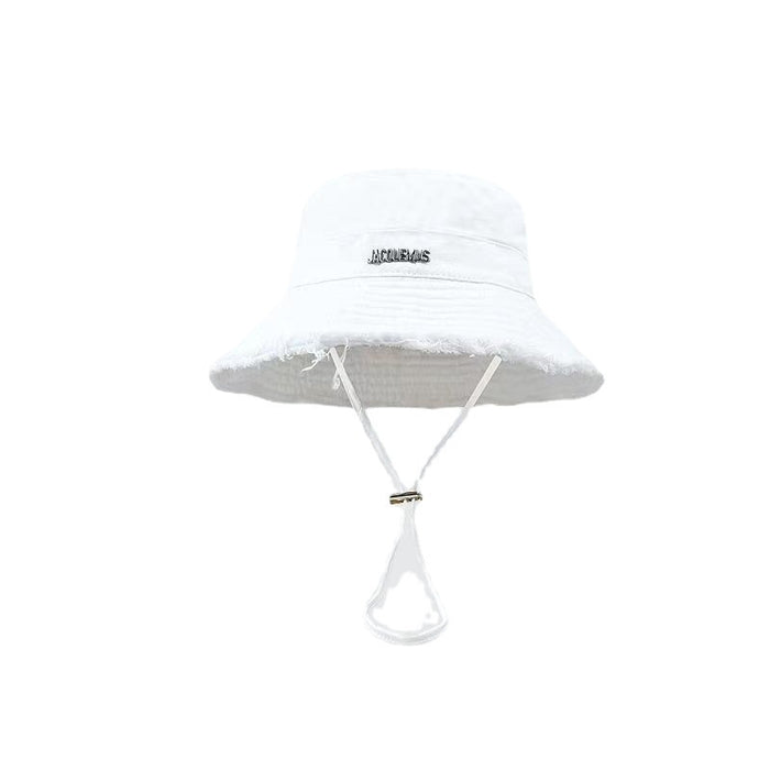 Wholesale Big-brimmed Fisherman Hat Holiday Hanging Hat Sunscreen Sunshade Hat