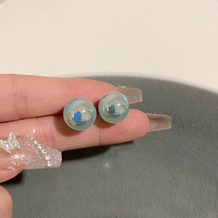 Wholesale Pearl earrings, versatile earrings, silver ear studs