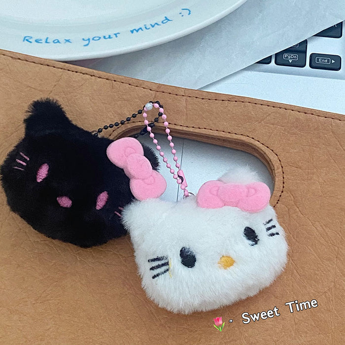 Wholesale Love Plush Bow Doll Bag Accessories Small Pendant
