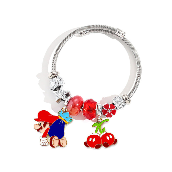 Wholesale Stainless Steel Adjustable Bracelet Women' s Fashion Accessory Gift MOQ≥2