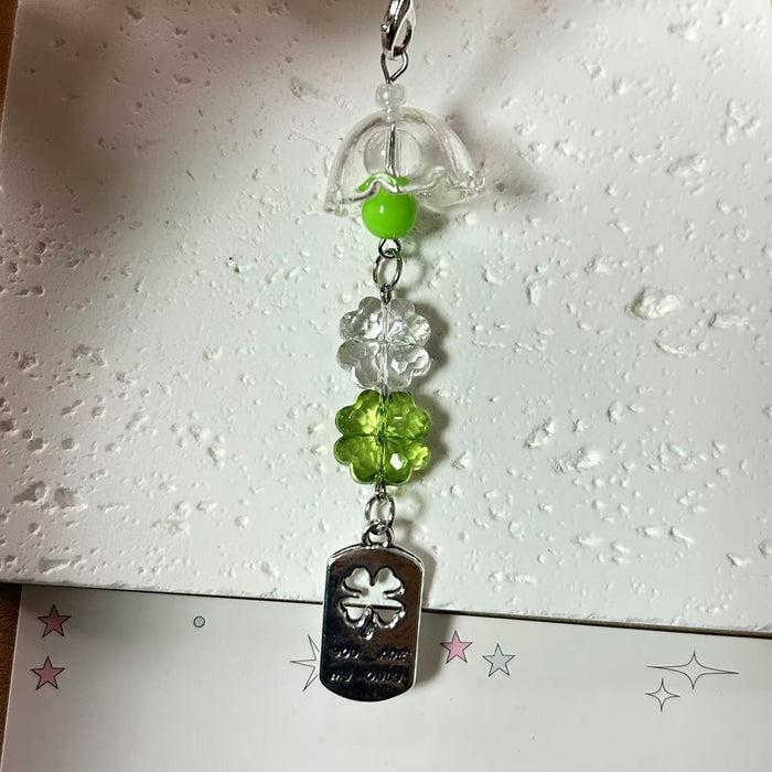 Wholesale Hand-made Beaded Pendant Bell Mobile Phone Chain
