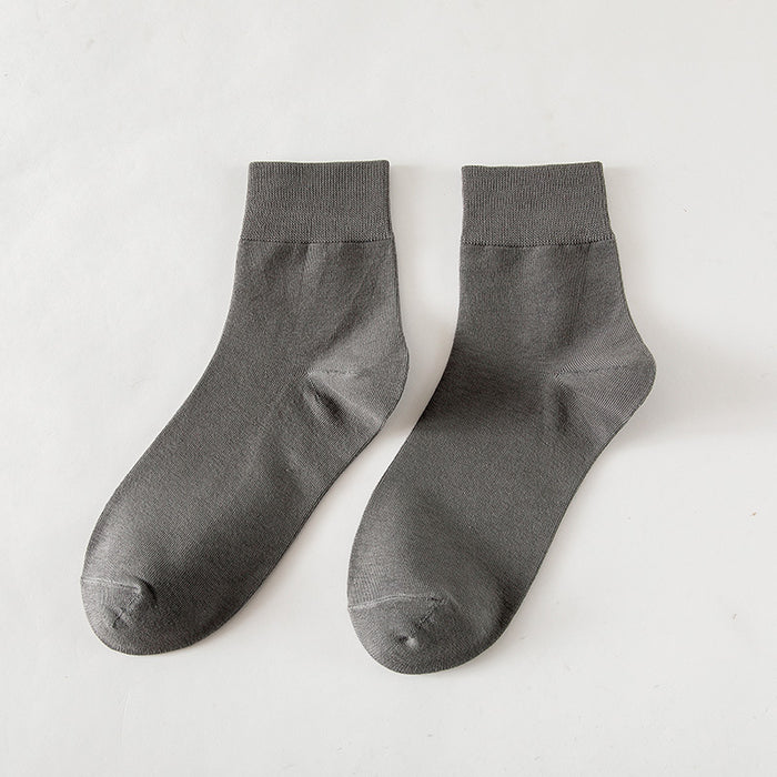 Wholesale Socks made of combed cotton, mid tube socks, comfortable and casual cotton socks