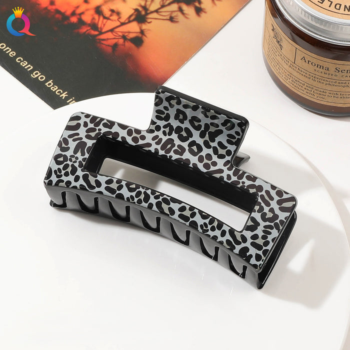 Wholesale Resin Leopard Hairpin JDC-HC-Yiyue008