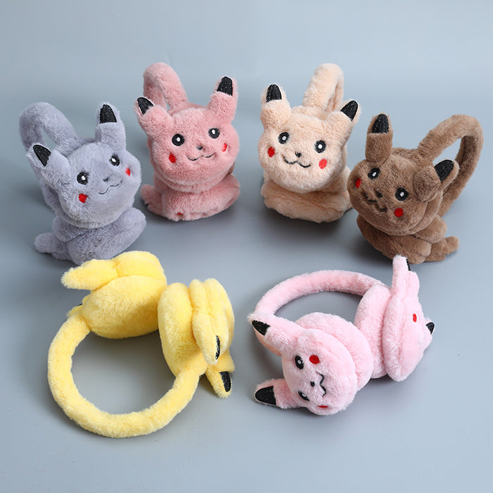 Wholesale Winter Cartoon Cute Warm Plush Earmuffs JDC-EF-BoF007