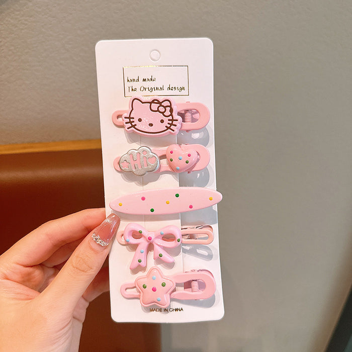 Wholesale Kids Cute Headwear Cyber Hair Clips