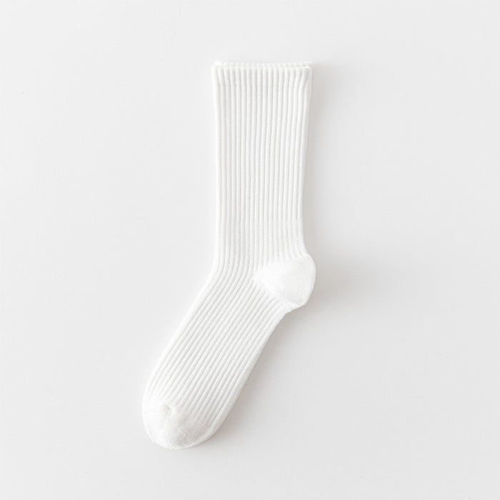 Wholesale Sports socks, basketball socks, mid tube socks, cotton socks, men's socks, solid color looped socks, comfortable socks, long tube socks