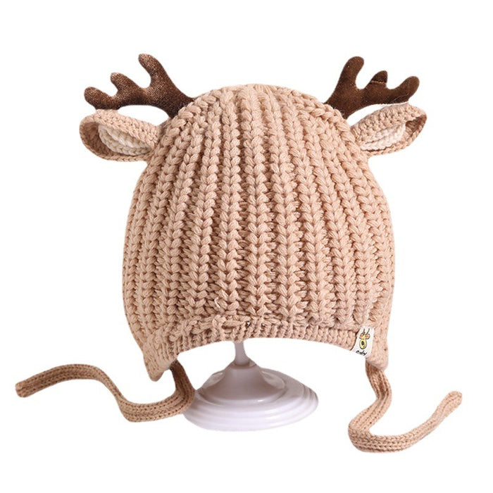 Wholesale Winter Baby Knitted Hat Thickened Wool Hat For Boys Cute Baby Accessories Autumn/winter Boys Knitted