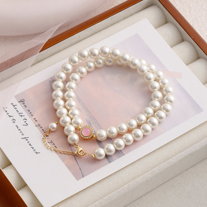 Wholesale Pearl Necklace JDC-NE-SMT003