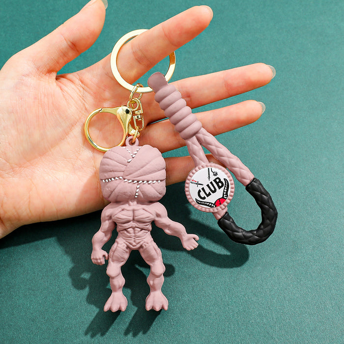 Wholesale Cartoon Creative Cute Silicone Keychain Pendant