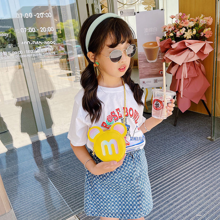 Wholesale Creative sequin rainbow shoulder bag, women's cartoon children's bag, new cute crossbody bag, zero wallet