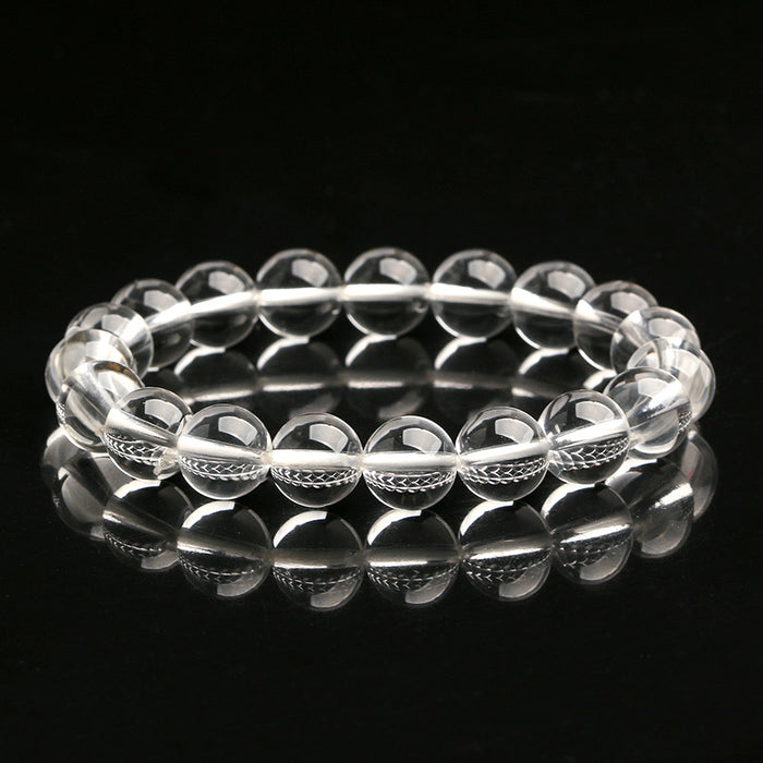 Wholesale White crystal bracelet with demagnetized stone ring, high-end