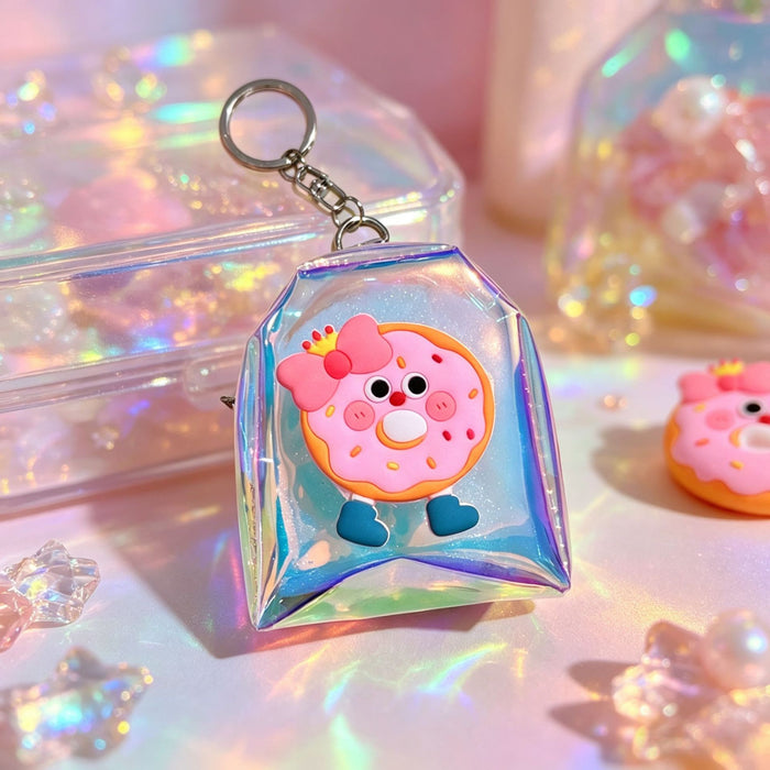 Wholesale Cartoon Animal Transparent PVC Backpack Coin Purse Cute Small Wallet