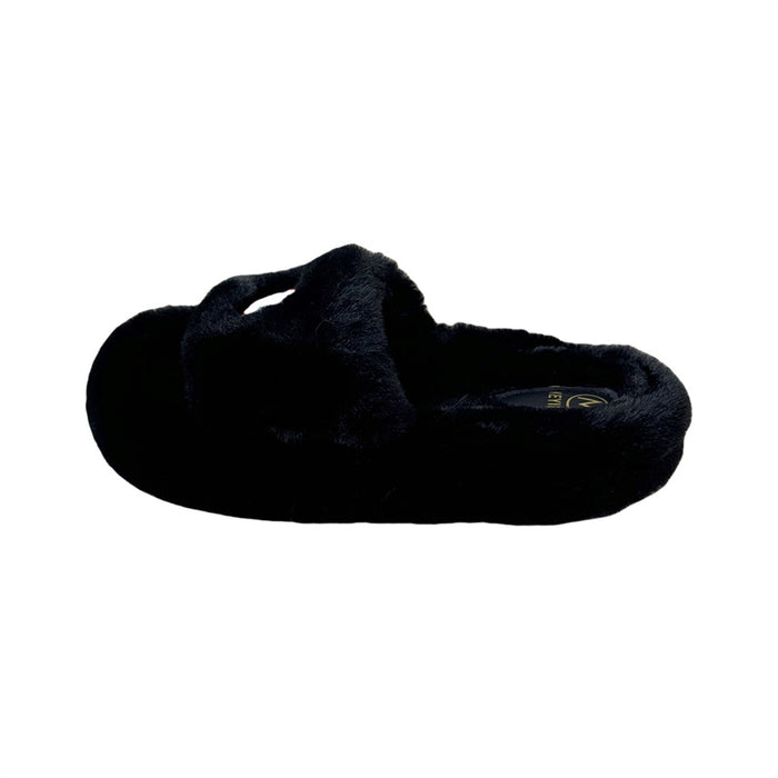 Wholesale Embroidered cat fur slippers autumn and winter cute soft sole home
