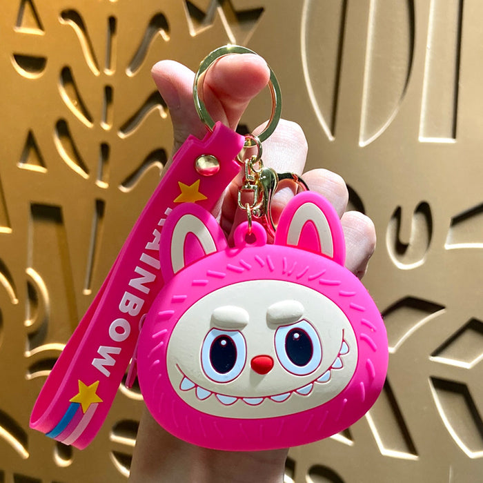 Wholesale Cartoon Cute Rab Coin Purse Keychain